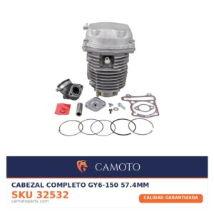 Cabezal Completo GY6-150 57.4mm