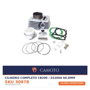 Cilindro Completo CB200 / ZS200A 69.0mm