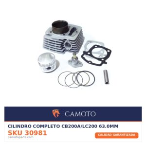 Cilindro Completo CB200A/LC200 63.0mm