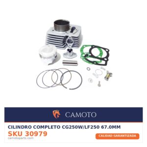 Cilindro Completo CG250W/LF250 67.0mm